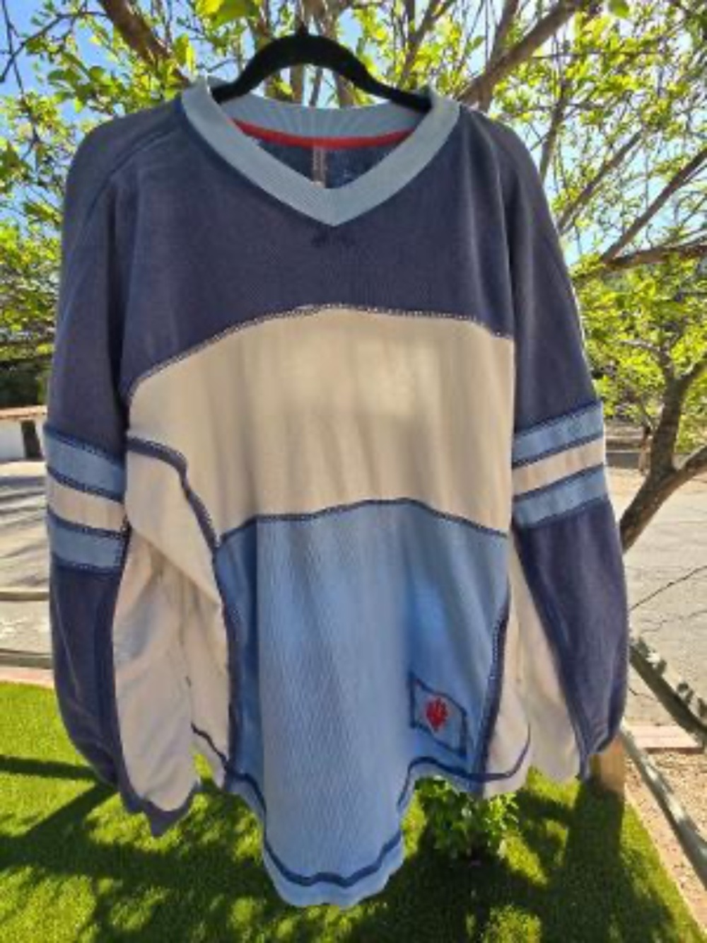 FP Movement Rugby Ready Washed Indigo Layer ~Blue Indigo~used